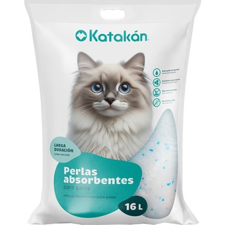 KATAKAN Absorbierende Perlen für Katzen Behälter 16 l