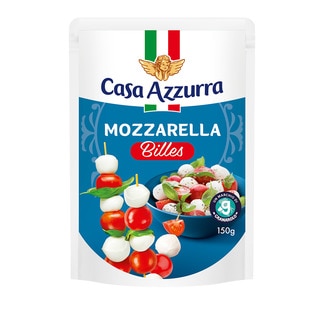 Casa Azzurra Queijo Mozzarella Bolinhas unidade 150 g