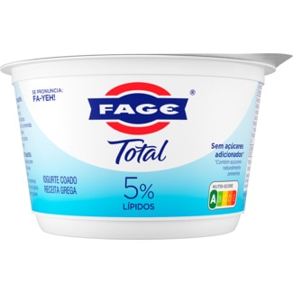 Fage Iogurte Grego 5% Gordura embalagem 500 g