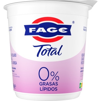 Fage Iogurte Grego Natural 0% Matéria Gorda embalagem 1 kg