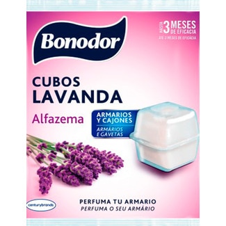 Bonodor Cubos Anti-Traça Alfazema embalagem 20 unidades