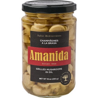 AMANIDA champiñones a la brasa Schale 190 g netto Abtropfgewicht