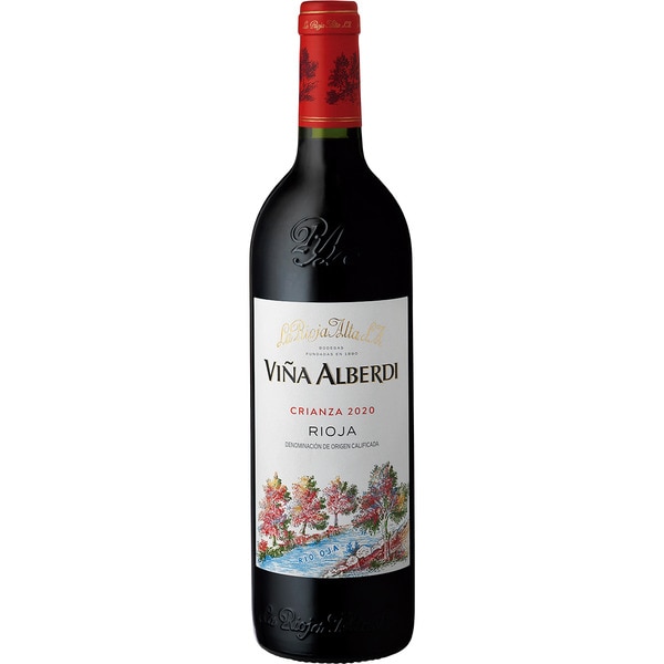 vino tinto crianza DOCa Rioja botella 75 cl - Viña Alberdi