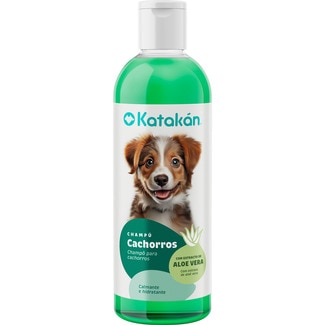 Champú para cachorros con extractos de aloe vera envase 400 ml - Katakan
