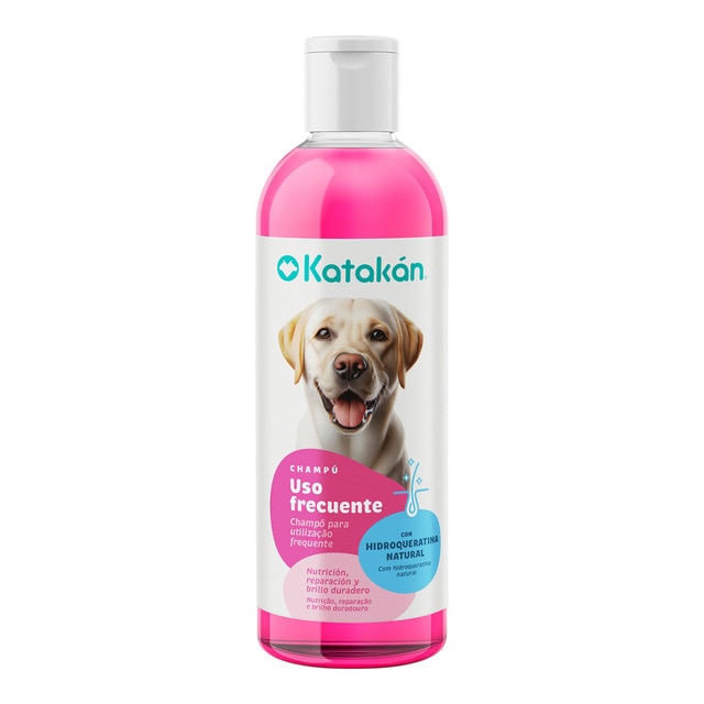 Katakán – Champú Katakán para perros con hidroqueratina uso frecuente 400 ml.