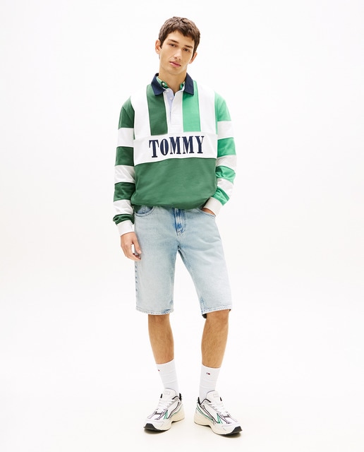 Tommy Jeans - Bermuda de hombre RONNIE regular fit en lavado claro.