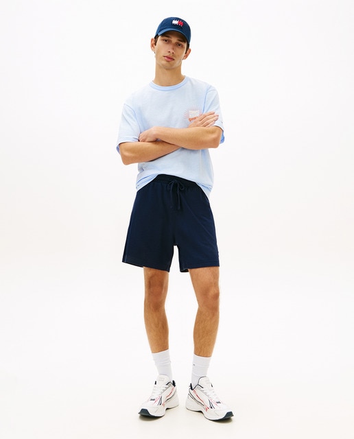 Tommy Jeans - Pantalón corto de hombre en tejido gofreado.