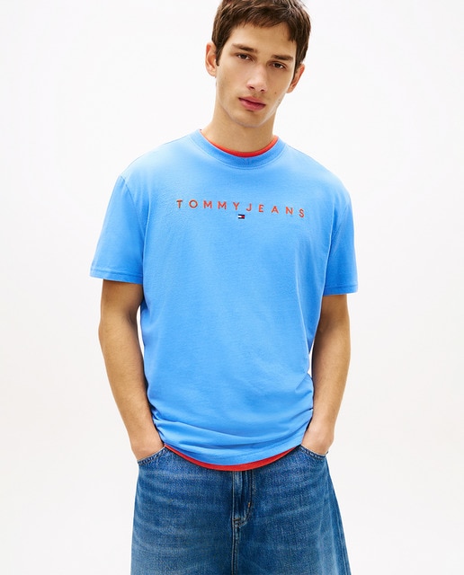 Tommy Jeans - Camiseta de hombre regular fit de manga corta.