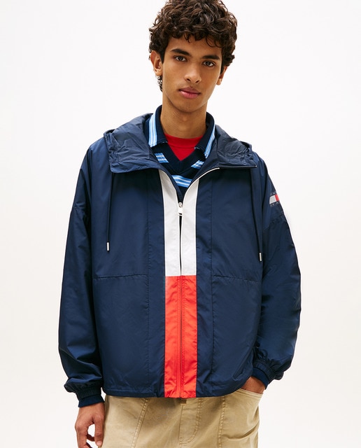 Tommy Jeans - Cortavientos de hombre con capucha de Tommy Jeans.