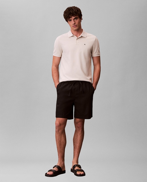 Calvin Klein Jeans - Polo Hombre piqué con monogram.