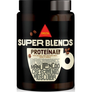 Delta Café Solúvel Super Blend Proteína frasco 200 g