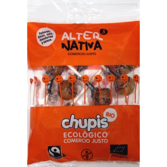 Alternativa Chupa Chupa Biológico embalagem 8 unidades