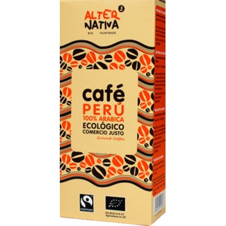 Alternativa 3 Café Moído Peru Biológico embalagem 250 g
