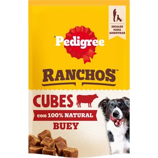 PEDIGREE Ranchos Slices Hundesnacks in Streifen Rindfleisch Behälter 70 g