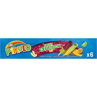 Helado Fruit Explosión Mix 6 unidades estuche 252 ml - Nestle Pirulo