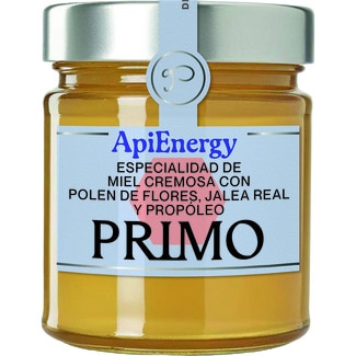 PRIMO ApiEnergy cremige Honigspezialität mit Blütenpollen, Gelée Royal und Propolis Schale 250 g