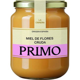 PRIMO raw flower honey jar 500 g
