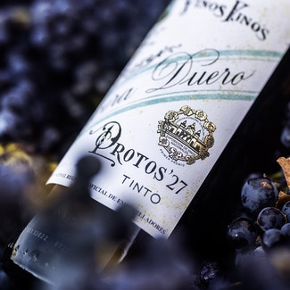 Estuche vino tinto 27 tempranillo 2022 Ribera del Duero Mágnum botella 150 cl - Protos