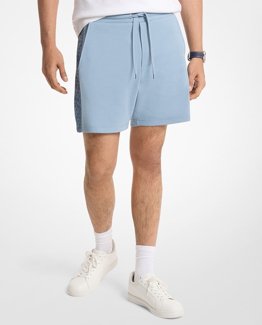 Michael Kors - Bermuda de hombre de chándal con cenefa lateral.