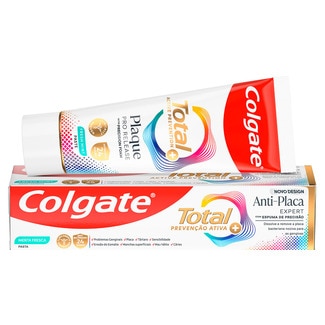 Colgate Pasta  de Dentes Total Plaque Menta Fresca embalagem 75 ml