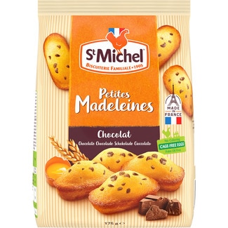 ST MICHEL mini magdalenas con pepitas de chocolate envase 175 g