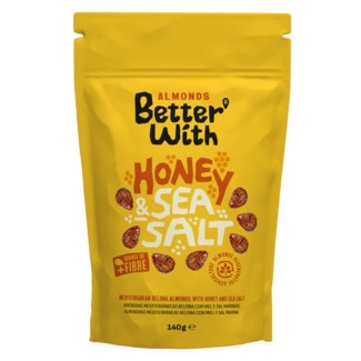 Better With Amêndoas de Mel e Sal Marinho embalagem 140 g