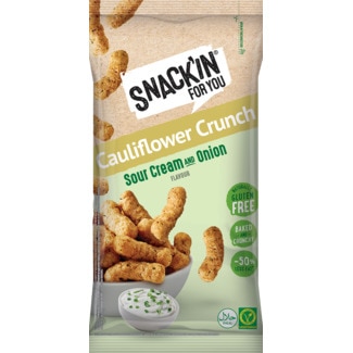 Snackin Simple Pop Sour Onion embalagem 80 g