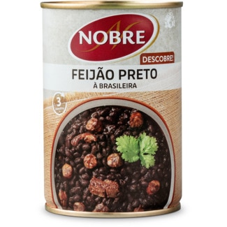 Nobre Feijão Preto lata 420 g