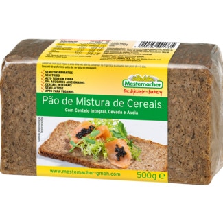Mestemacher Pão de Mistura com Cereais embalagem 500 g
