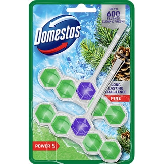 Domestos Bloco Sanitário Power 5 Pinho embalagem 2 unidades