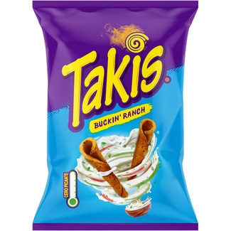TAKIS rollitos de maíz Buckin Ranch cero picante bag 130 g