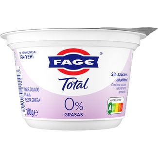 FAGE Total fettarmer griechischer Joghurt natur 0% Fett ohne Zuckerzusatz ohne Zuckerzusatz 170 g