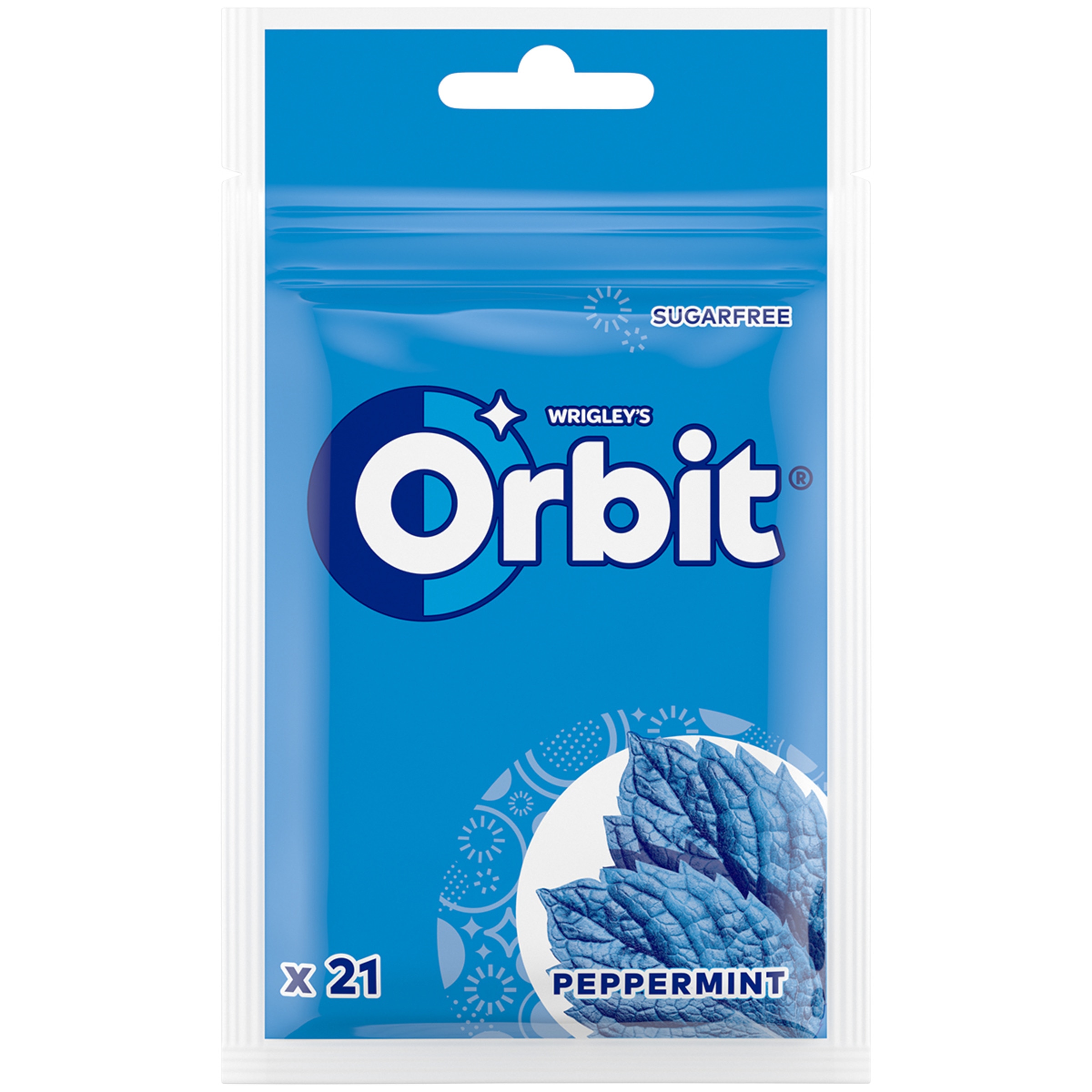 chicles de menta sin azúcar