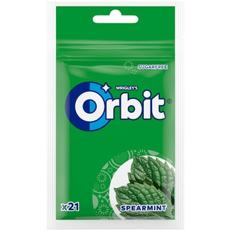 ORBIT chicles de hierbabuena sin azúcar bol 29 g