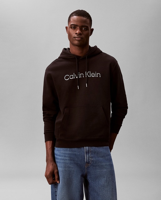 Calvin Klein - Sudadera Hombre con capucha y logo.
