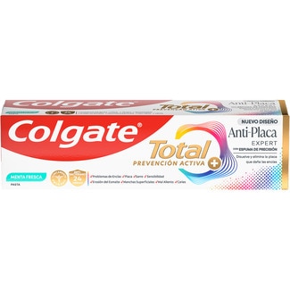 COLGATE TOTAL Anti-Plaque Expert fresh mint whitening toothpaste tube 75 ml