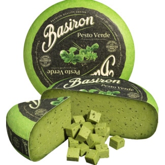 Basiron Queijo Gouda com Pesto Verde