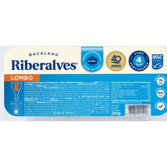 Riberalves Lombo Cura 4 Meses embalagem 240 g