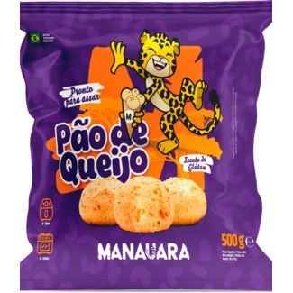 Manuara Pão de Queijo embalagem 500 g