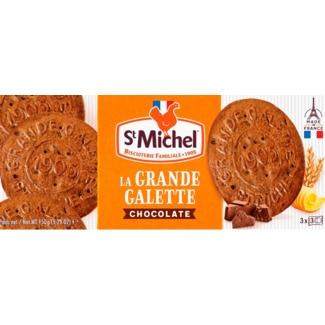 St.Michel Bolachas de Manteiga e Chocolate embalagem 150 g