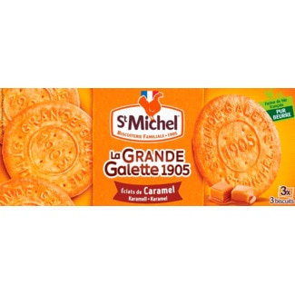 St.Michel Bolachas de Manteiga e Caramelo embalagem 150 g