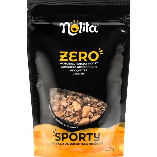 Granola Bio Sporty com Açúcar embalagem 227 g