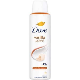 Dove Desodorizante Spray Baunilha  48H embalagem 150 ml