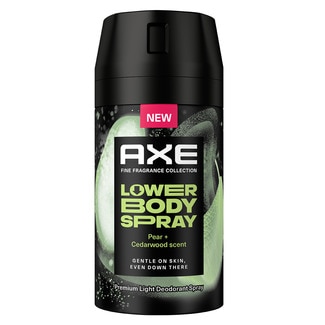 Axe Desodorizante Corporal Spray Lowerbody embalagem 100 ml