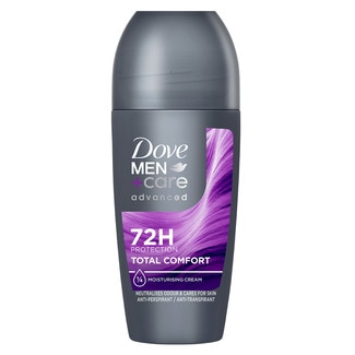 Dove Desodorizante Roll On Total  Comfort 72 h embalagem 50 ml