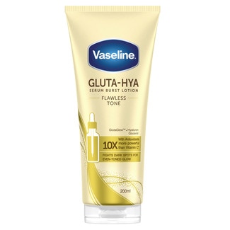 Vaseline Loção Gluta- Hya Flawless embalagem 200 ml