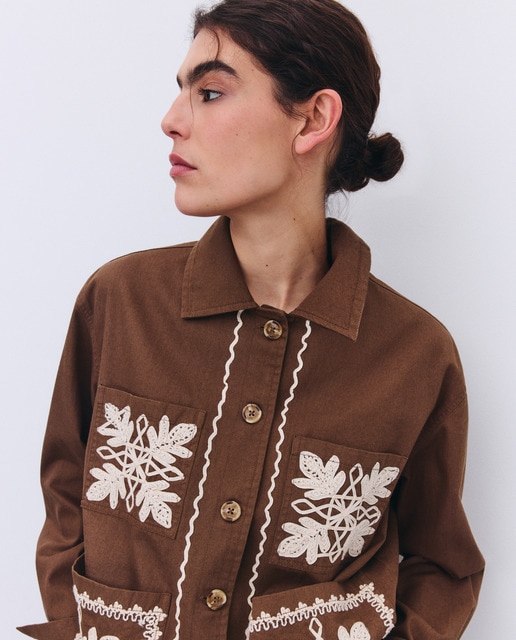 Tintoretto - Chaqueta de mujer bordada.