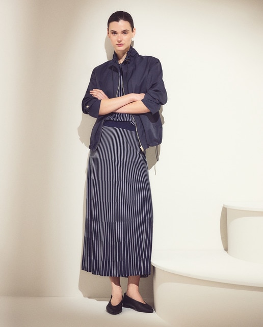 Woman El Corte Inglés - Falda evasé de tricot.