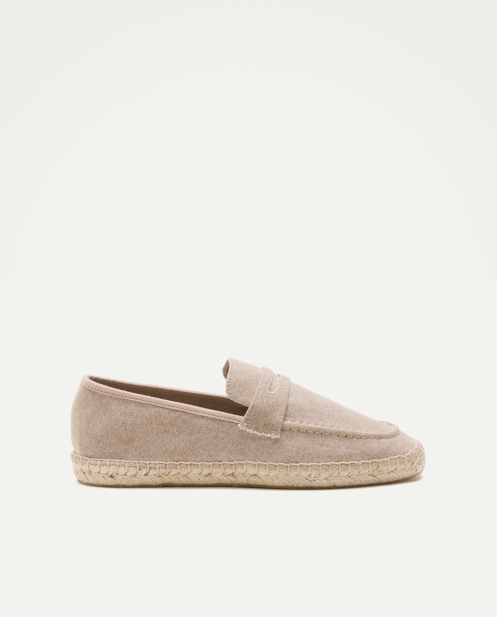 Imagen 0 de Mocasin antifaz lona lavada de hombre con piso de yute