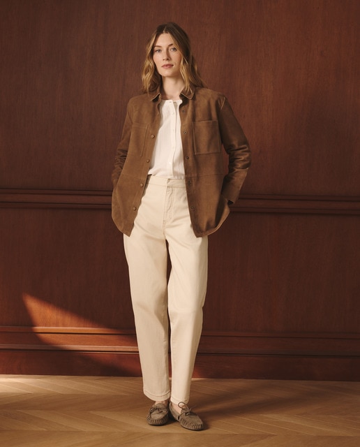 Lloyd's - Pantalón recto de mujer liso.